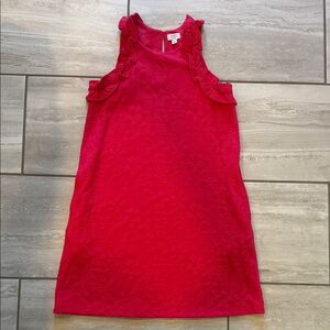 Crown & Ivy Stylish Pink sleeveless Dress